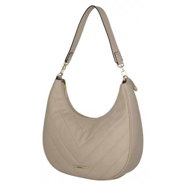  Kézitáska TRAVELITE BARBARA COZY HOBO BAG HOMOK 