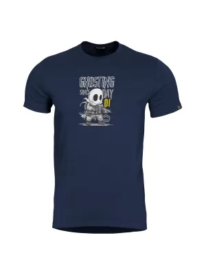 póló PENTAGON GHOSTING T-SHIRT K09053 ÉJFÉLKÉK