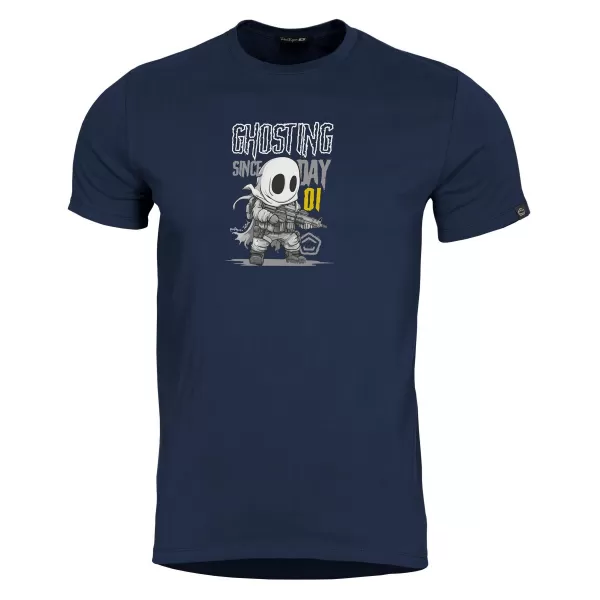  póló PENTAGON GHOSTING T-SHIRT K09053 ÉJFÉLKÉK 