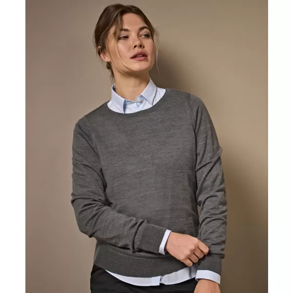  Női pulóver TEE JAYS | TJ 6006 SZÜRKE MELANZS 