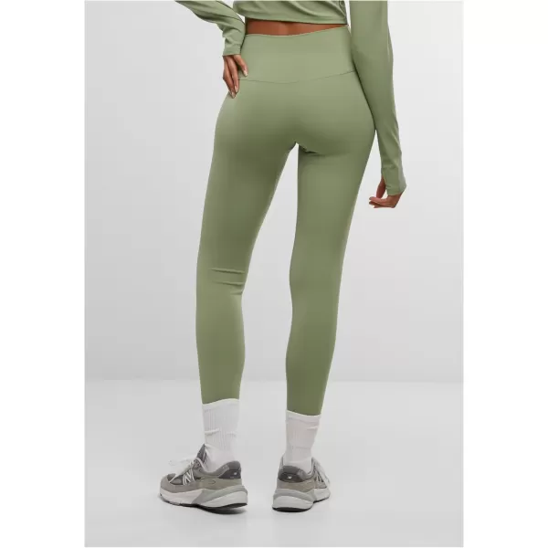  Hölgyek nadrágja URBAN CLASSICS TB7804 MATCHA ZÖLD 
