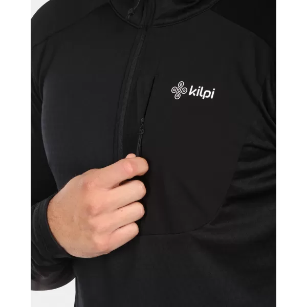  Férfi polár pulóver KILPI VIGO-M ZM0207KI FEKETE 