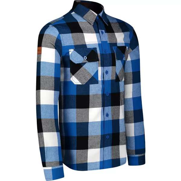  Flanel ing NORDBLANC QUANTUM NBSSM8243 KÉK 