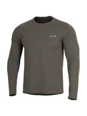 póló PENTAGON AGERON 2.0 LONG ARM SHIRT K09029 BARNA SZÜRKE