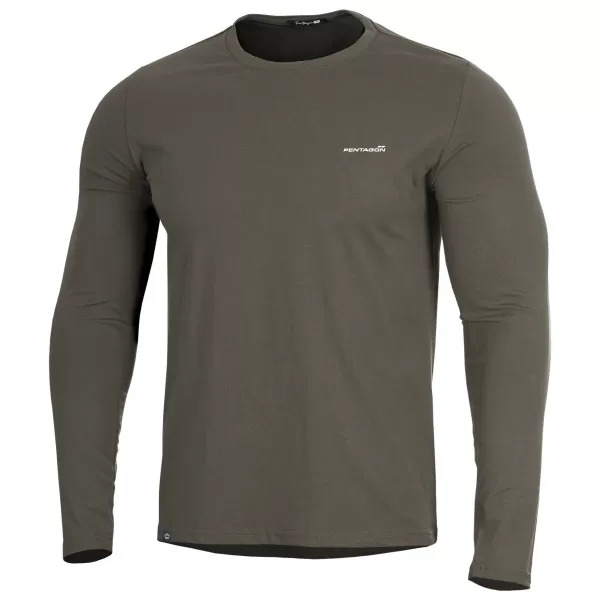  póló PENTAGON AGERON 2.0 LONG ARM SHIRT K09029 BARNA SZÜRKE 