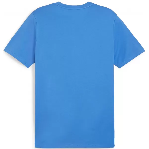  Ing PUMA TEAMGOAL CASUALS TEE 658615_02 IGNITE BLUE/ MEGGYÚJTVA KÉK/PUMA FEHÉR 