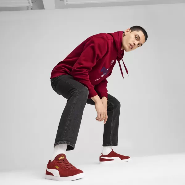  Csizma PUMA CLUB II 39744403 INTENSE RED/ INTENZÍV VÖRÖS/PUMA FEHÉR 