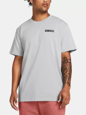Férfi póló UNDER ARMOUR UA HW ARMOUR LABEL SS 1382831-011 SZÜRKE