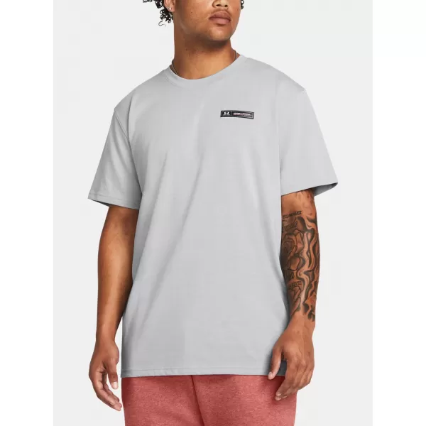  Férfi póló UNDER ARMOUR UA HW ARMOUR LABEL SS 1382831-011 SZÜRKE 