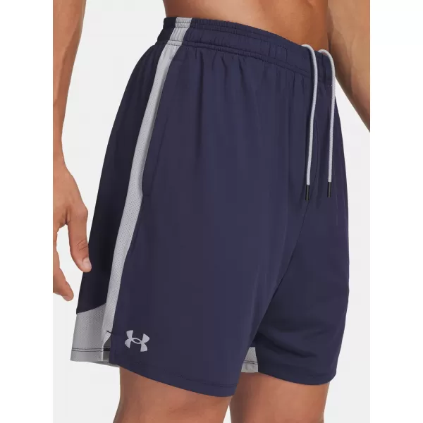  Férfi rövidnadrág UNDER ARMOUR UA TECH VENT 2IN1 SHORT 6005917-410 KÉK 