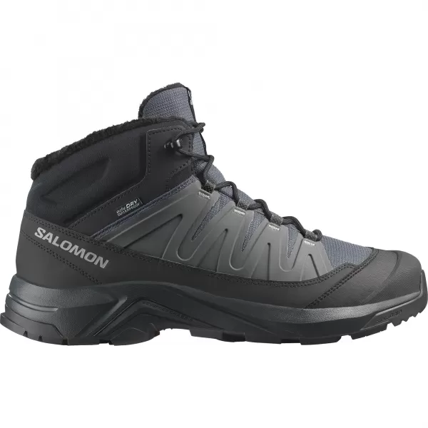  Férfi cipők SALOMON X-ADVENTURE COLDRUSH WATERPROOF ASZFALT/FEKETE/ÖTVÖZET 