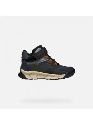 Fiú bokacsizma GEOX FLEXYPER PRO BOY B J56NBA0ME22C0033 SÖTÉTKÉK