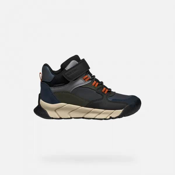  Fiú bokacsizma GEOX FLEXYPER PRO BOY B J56NBA0ME22C0033 SÖTÉTKÉK 