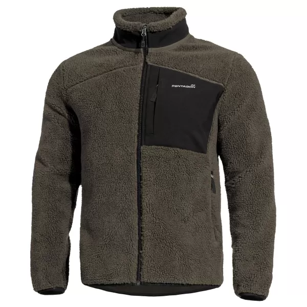  Polár pulóver PENTAGON SUMMIT SHERPA FLEECE K08063 BARNA SZÜRKE 