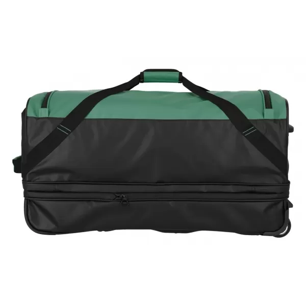  Táska TRAVELITE BASICS WHEELED DUFFLE EXP. FEKETE/ZÖLD 