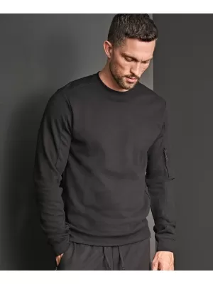 Férfi pulóver TEE JAYS | TJ 5700 FEKETE