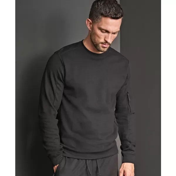 Férfi pulóver TEE JAYS | TJ 5700 FEKETE 