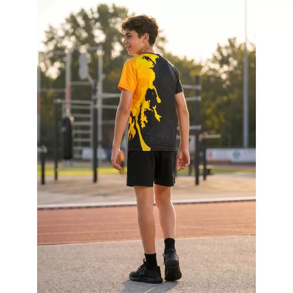  Gyermekfunkciós T -piró prémium ALTISPORT VOJ/ALM112TR01 FEKETE-FLUO NARANCS 