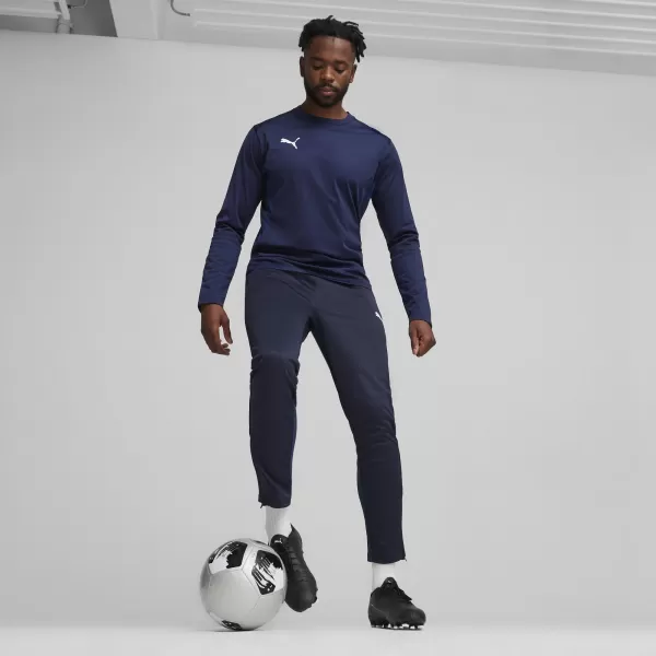  Nadrág PUMA TEAMGOAL TRAINING PANT 658639_06 PUMA NAVY/FEHÉR/PERZSA KÉK 