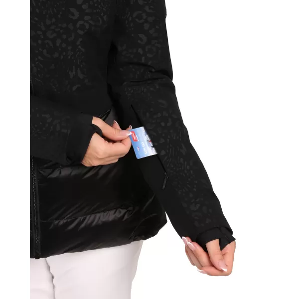  Női sídzseki KILPI LENA-W ZL0106KI FEKETE 