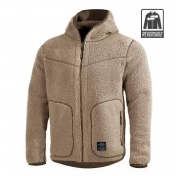  Polár pulóver PENTAGON IANOS SHERPA 2 K09057 KHAKI/RAL7013 