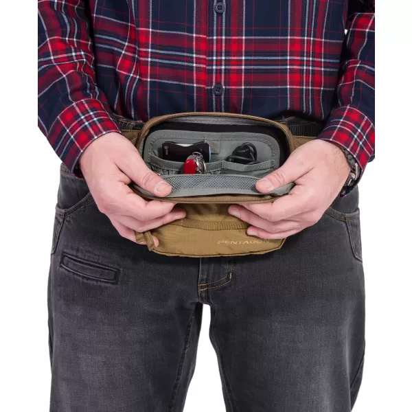  Ház PENTAGON PROTEAN POUCH K17078 FEKETE 