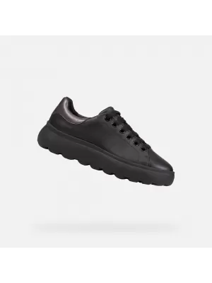 Női tornacipő GEOX SPHERICA EC4.1 G000584 FEKETE