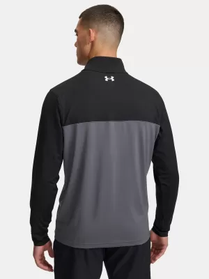 Férfi pulóver UNDER ARMOUR UA T2G 1/4 ZIP 1389878-002 FEKETE