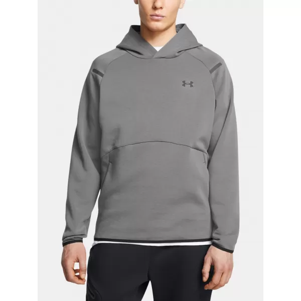  Férfi pulóver UNDER ARMOUR UA UNSTOPPABLE FLC HD EU 1389350-025 SZÜRKE 