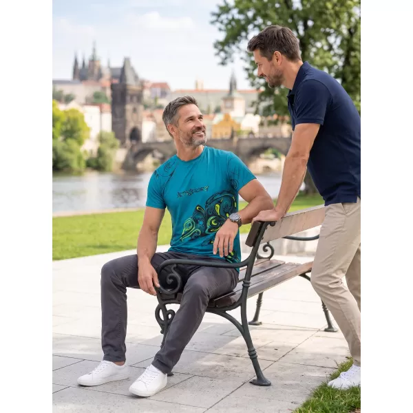  Prémium férfi szabadidő ing ALTISPORT VOJ/ALM122TR06 KEROZIN 