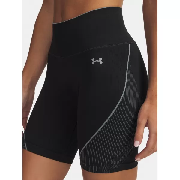  Női rövidnadrág UNDER ARMOUR UA VANISH SEAMLESS SHORT 6000648-003 FEKETE 