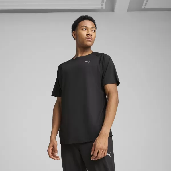  Ing PUMA M RUN CLOUDSPUN TEE 52662901 PUMA FEKETE 