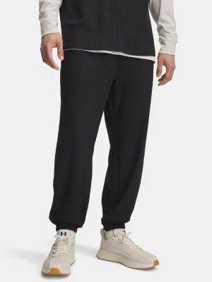 Férfi melegítőnadrág UNDER ARMOUR UA RIVAL WAFFLE JOGGER 1385932-001 FEKETE