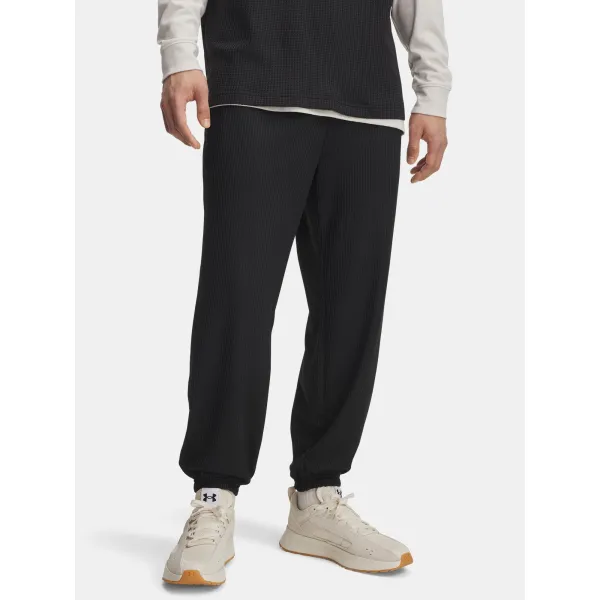 Férfi melegítőnadrág UNDER ARMOUR UA RIVAL WAFFLE JOGGER 1385932-001 FEKETE 