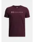 Fiú póló UNDER ARMOUR UA B LOGO WORDMARK SS 1389963-600 PIROS