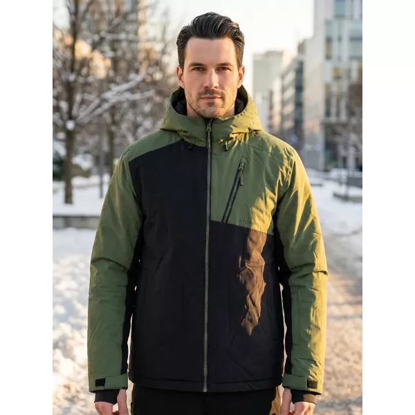  Férfi téli kabát ALTISPORT GALLUS KHAKI 