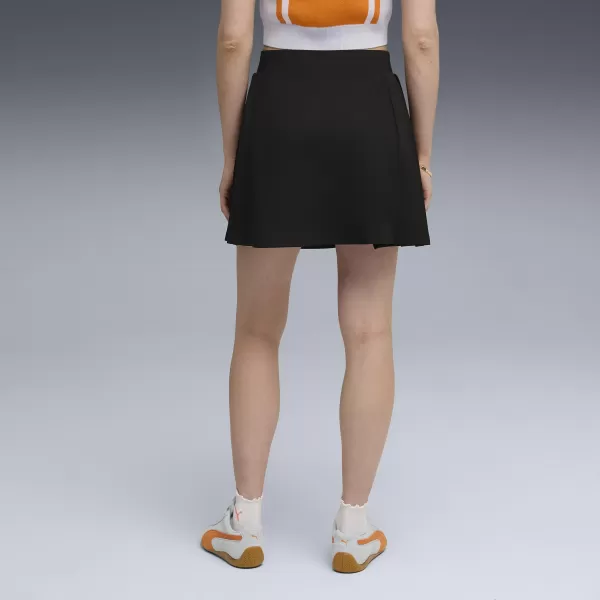  Női szoknya PUMA WARDROBE ESS PLEATED SKIRT 63204601 PUMA FEKETE 
