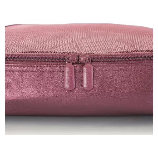  Bőrönd HEYS Metallic Packing Cube 5pc BURGUNDIA 