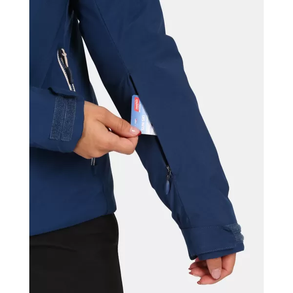  Női sídzseki KILPI FLIP-W ZL0110KI SÖTÉTKÉK 