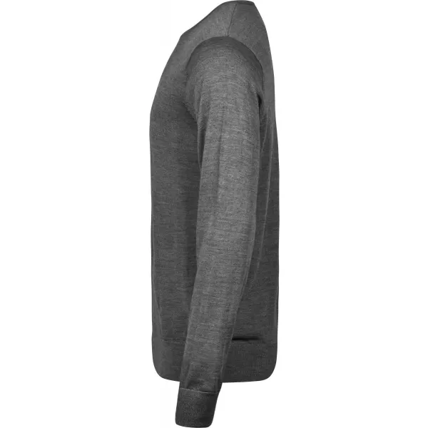  Férfi pulóver TEE JAYS | TJ 6000 SZÜRKE MELANZS 
