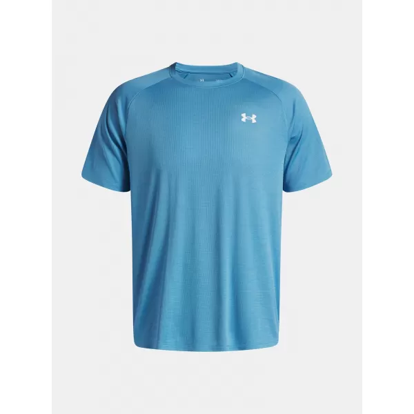  Férfi póló UNDER ARMOUR UA TECH TEXTURED SS 1382796-453 KÉK 