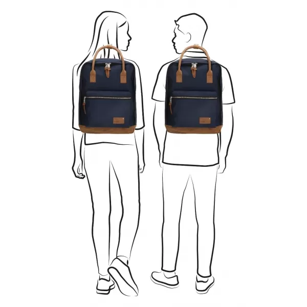  Hátizsák ENRICO BENETTI SANTIAGO NOTEBOOK BACKPACK 17 L KÉK 