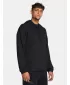 Férfi pulóver UNDER ARMOUR UA RIVAL WAFFLE HOODIE 1383108-001 FEKETE