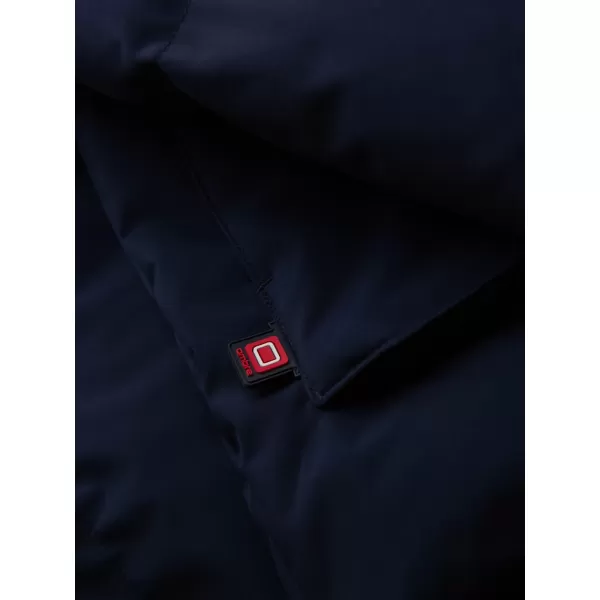  Férfi téli kabát OMBRE OM-JAHP-0306 SÖTÉTKÉK 