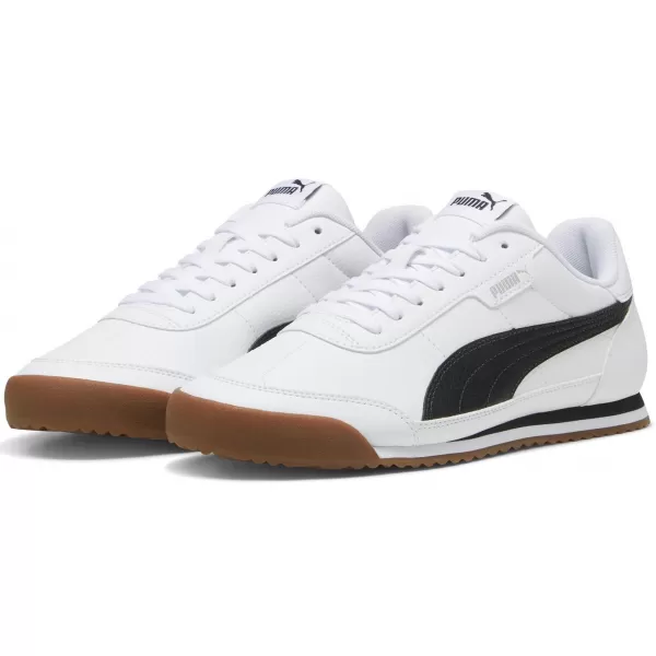  Férfi cipő PUMA TURINO II 39745202 PUMA FEHÉR/PUMA FEKETE/SZÜRKE 