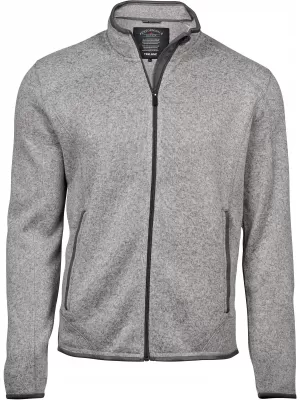 Férfi pulóver TEE JAYS | TJ 9615 SZÜRKE MELANZS