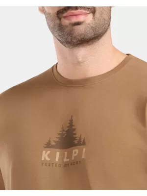 Férfi póló KILPI BASE-M ZM0301KI BARNA