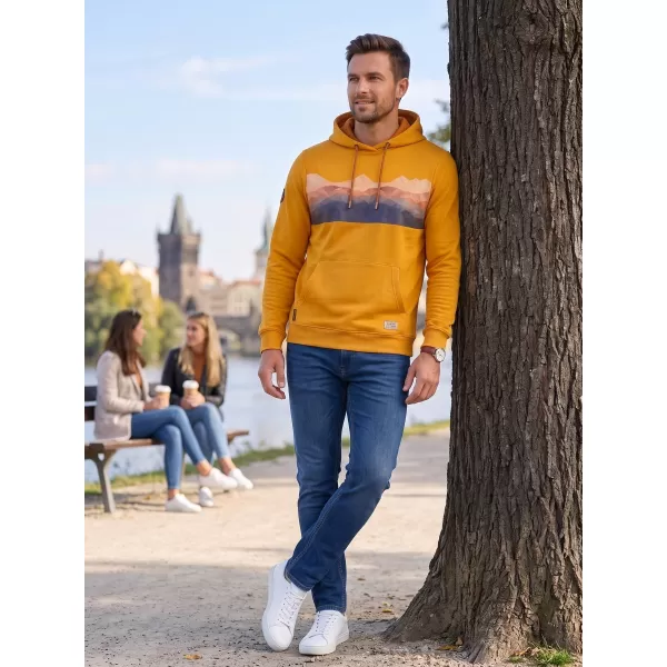  Férfi pulóver ALTISPORT GORO MUSTÁR 