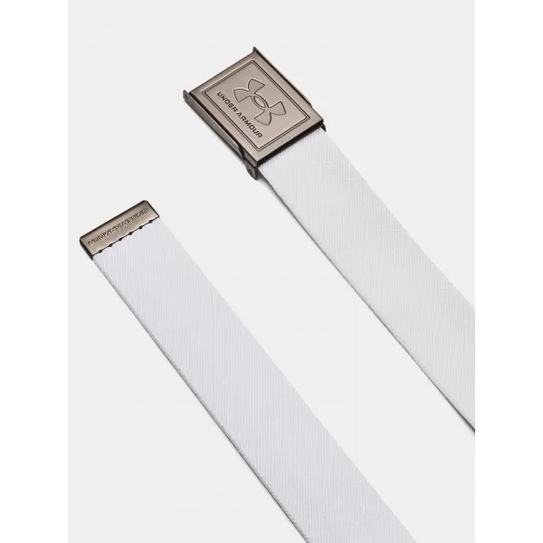  Férfi öv UNDER ARMOUR M STRETCH WEBBING BELT 1383935-100 FEHÉR 