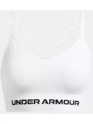 Női melltartó UNDER ARMOUR VANISH SEAMLESS LOW BRA 1384417-100 FEHÉR